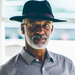 Man Wearing Hat